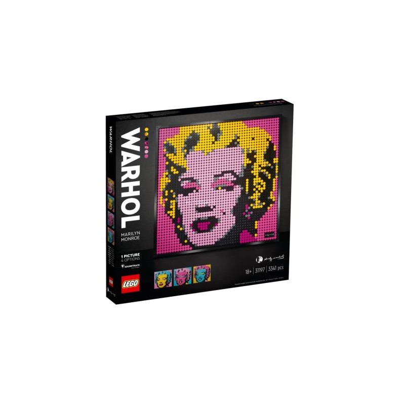 Lego 31197 - Art - Andy Warhol's Marilyn Monroe