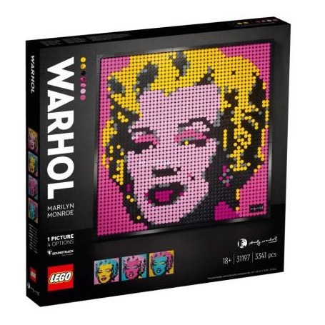 Lego 31197 - Art - Andy Warhol's Marilyn Monroe