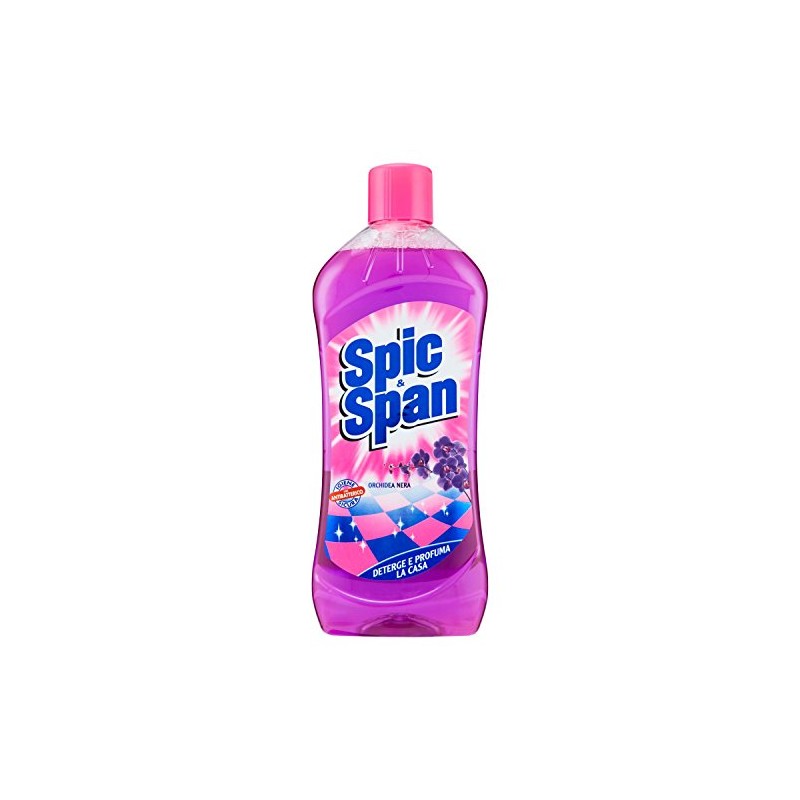 Spic & Span 3715 - Detergente Pavimenti Orchidea Nera 1000 ml
