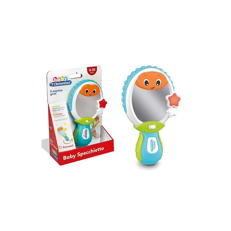 Clementoni 17329 - Baby Clementoni - Baby Specchietto Interattivo