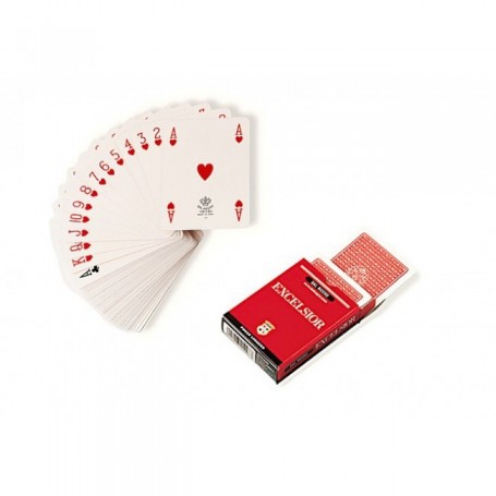 Dal Negro 21007 - Carte Da Poker Excelsior Rosso
