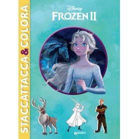 Giunti 3816 - Album Staccattacca e Colora Frozen 2