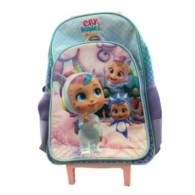 Imc Toys 80522 - Trolley Zaino Scuola Cry Babies