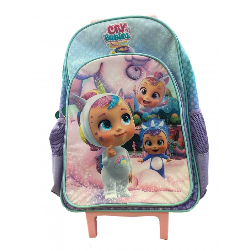 Imc Toys 80522 - Trolley Zaino Scuola Cry Babies