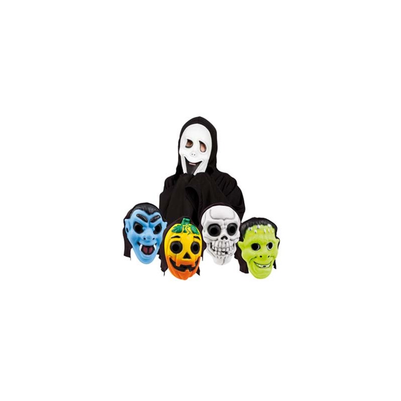 Ciao 30789 - Maschera Halloween Ragazzi con Cappuccio Ass.