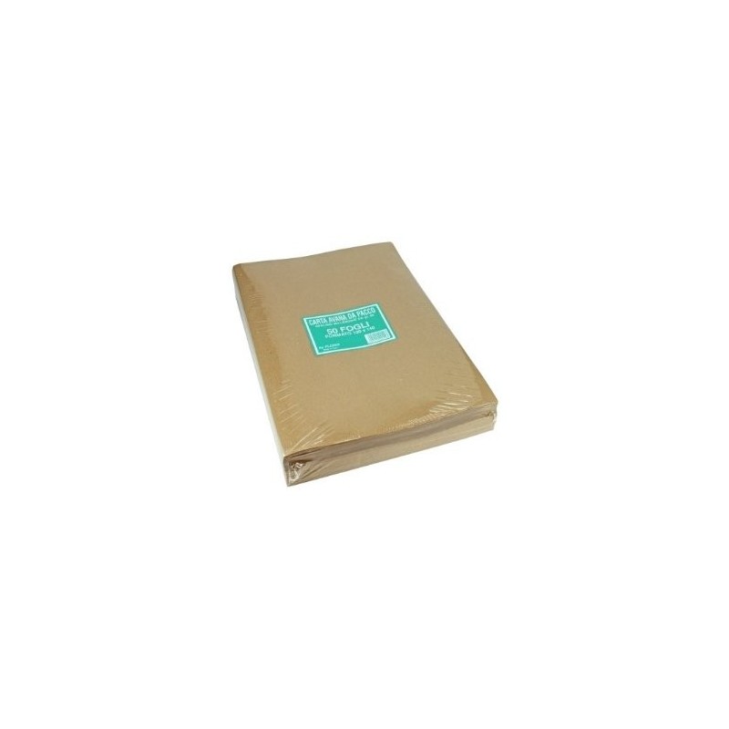 Florio 20140 - Carta Avana Da Pacco 80 gr F.to 100x140 Cf. 50 Fogli