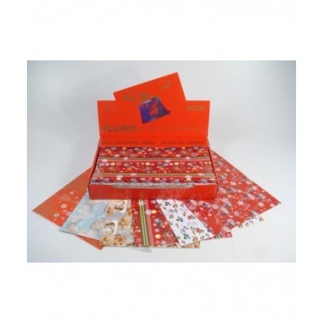 Florio 86000 - Carta Regalo Lusso Natalizia 70x100 Conf.100 Fogli