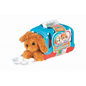 Rstoys 11000 - Gabbietta Cucciolo Peluche Ass.