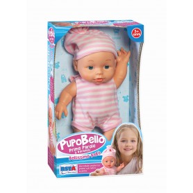 Rstoys 11012 - Bambola Pupobello Prime Parole e Versetti