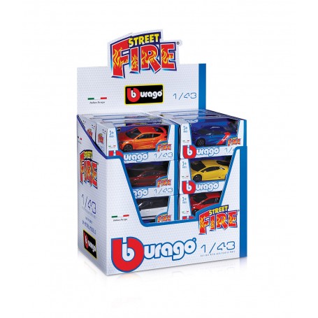 Burago 30010 - Modellini Auto Street Fire Scala 1:43