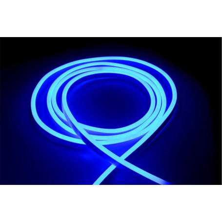 Euronatale 75185 - Tubo 108 Luci Neon Blu Fisso per Esterno 5 Mt.