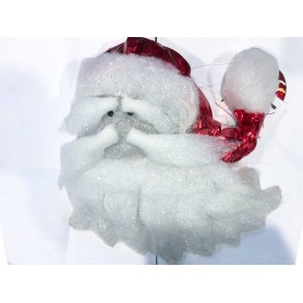 Due Esse 75669 - Viso Babbo Natale con Luci