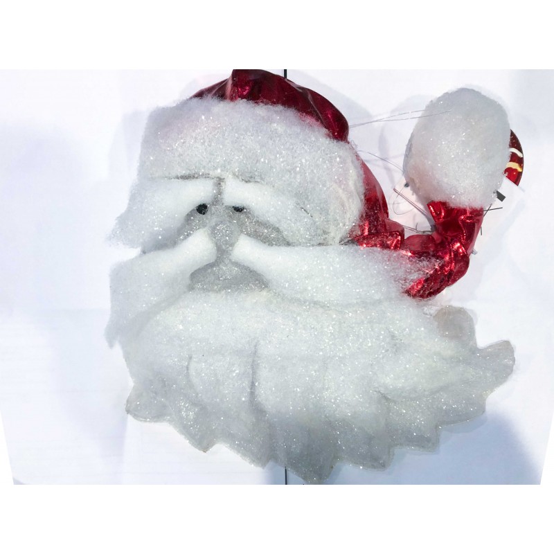 Due Esse 75669 - Viso Babbo Natale con Luci