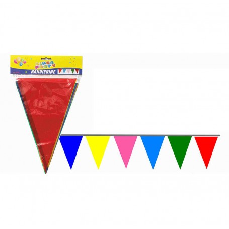 Ciao 23380 - Festone Bandierine PVC 10 Mt