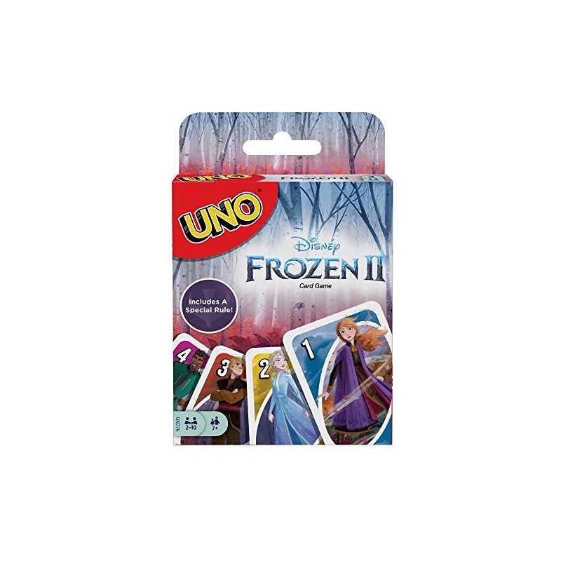 Mattel GKD76 - Gioco Carte Uno Frozen 2