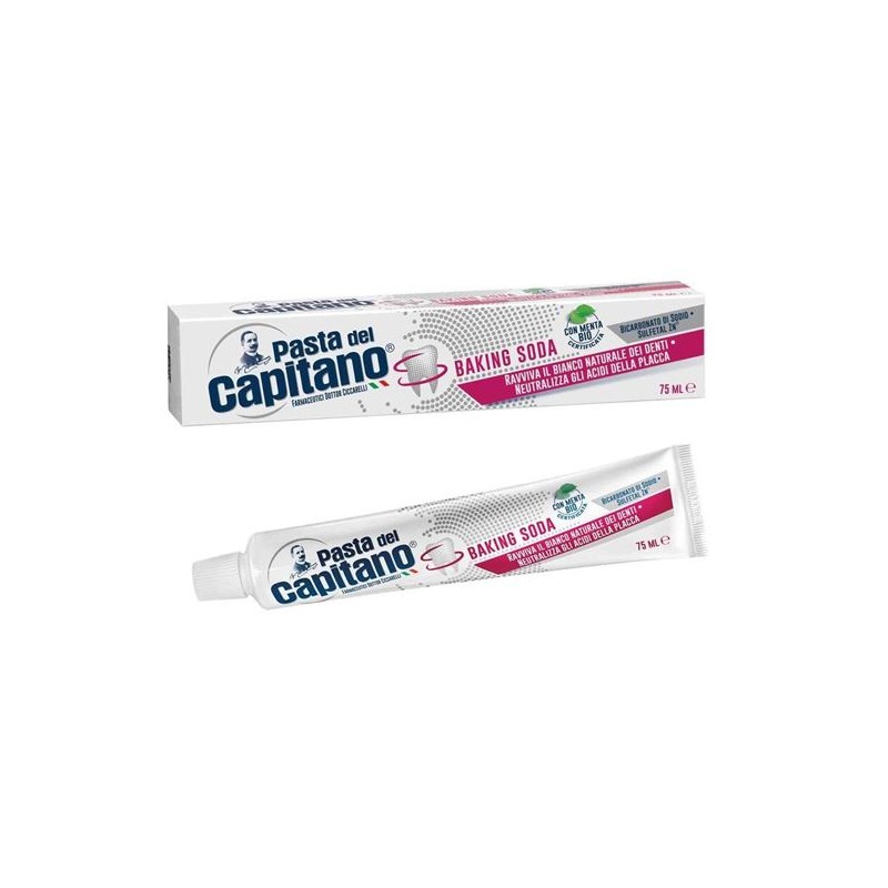Pasta del Capitano 9700 - Dentifricio Baking Soda 75 ml