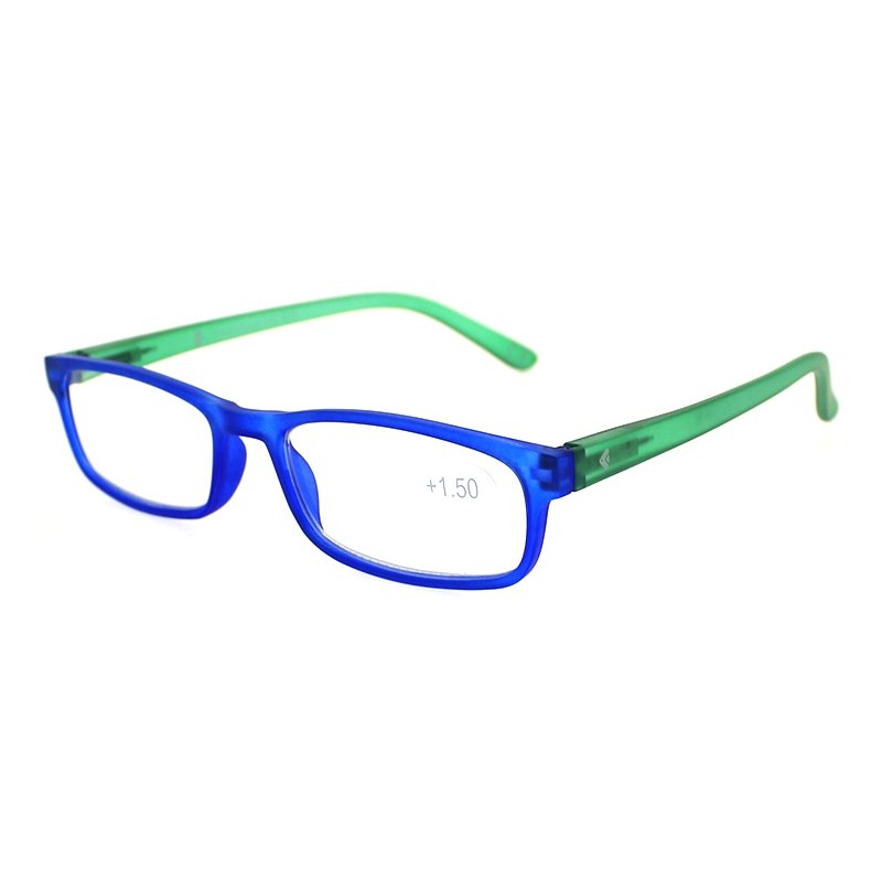 Fratelli Pesce 8170 - Occhiali da Lettura Bicolor Blu-Verde +1,00