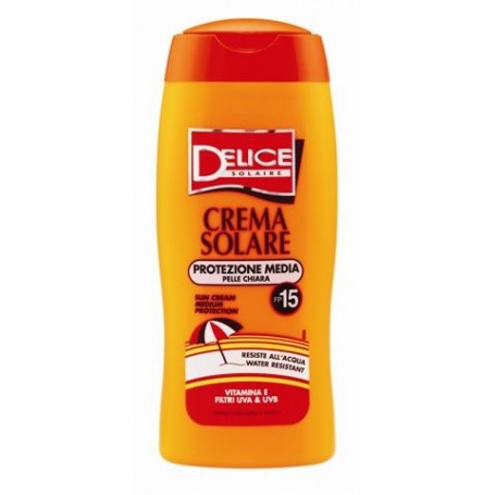 Delice 21520 - Crema Solare Protezione Media SPF15 250 ml.