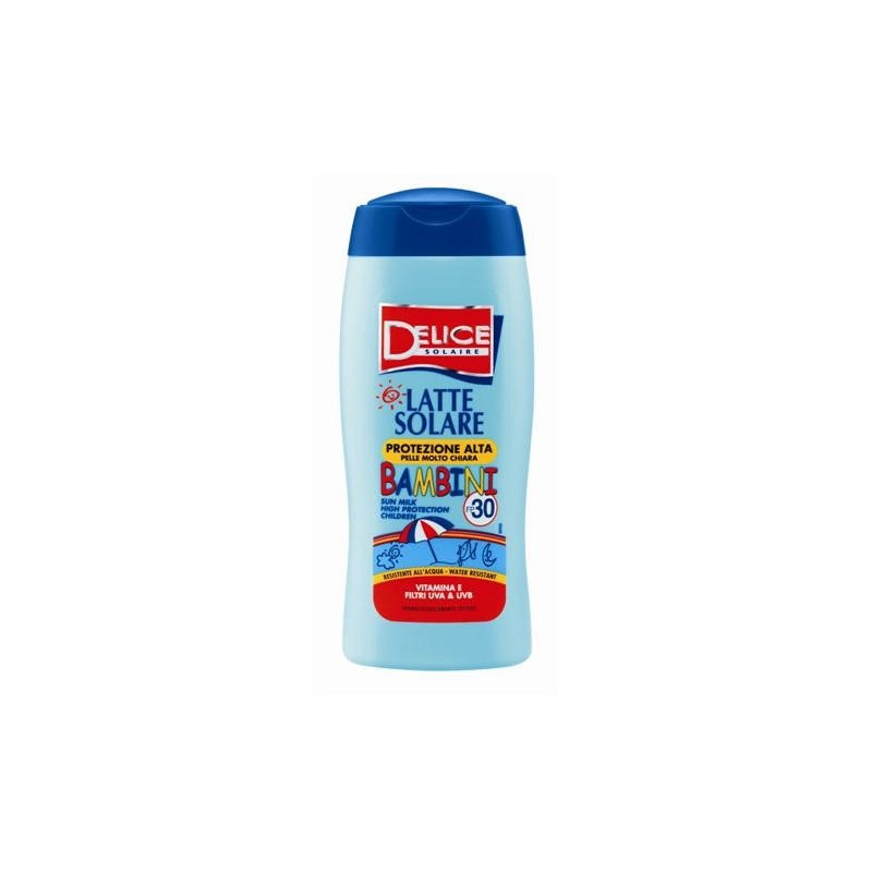 Delice 1620 - Latte Solare Bambini Protezione Alta SPF30 250 ml