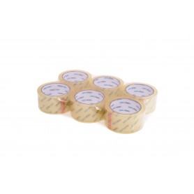 Fratelli Pesce 8112 - Nastro Imballo Trasparente 50mm x 66 Mt. Conf. 6 pz