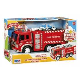 Rstoys 11130 - Camion Pompieri Frizione Luci e Suoni