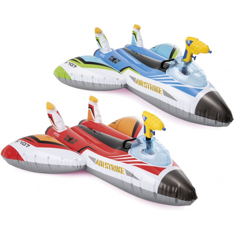 Intex 57536 - Aereo Cavalcabile con Pistola ad Acqua 117 x 117 cm