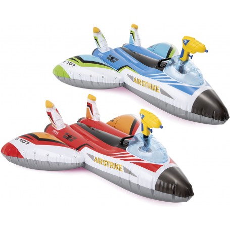 Intex 57536 - Aereo Cavalcabile con Pistola ad Acqua 117 x 117 cm