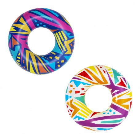 Bestway 36228 - Salvagente Geometric Swim Ring D. 107 cm