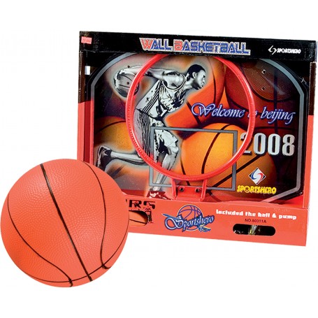 Rstoys 7399 - Gioco Basket Metallo con Palla e Pompa