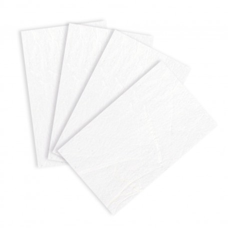 Rossi 6002 - Fogli Carta Velina 50x76 Piegata 20gr. Conf.24 Fogli Bianca