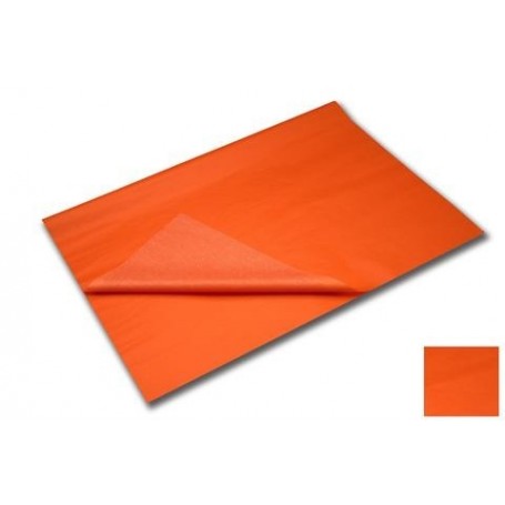 Rossi 8200 - Fogli Carta Velina 50x76 20gr. Conf.24 Fogli Arancione