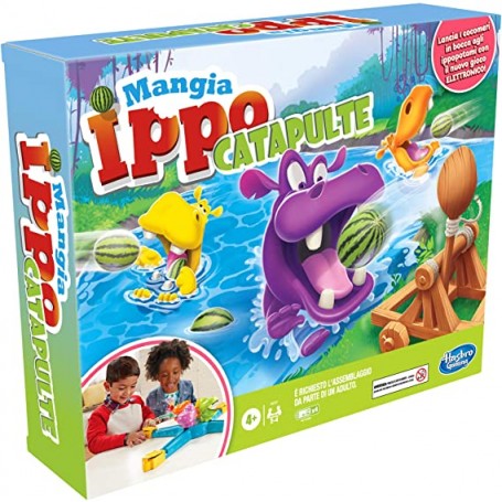 Hasbro E9707 - Mangia Ippo Catapulte