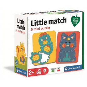 Clementoni 16324 - Little Match - Piccoli Animali