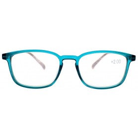 Fratelli Pesce 8128 - Occhiale Da lettura Rigato Azzurro +1,00