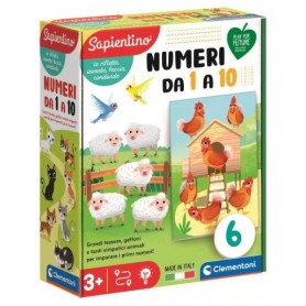 Clementoni 16310 - Sapientino - Numeri In Gioco da 1 a 10