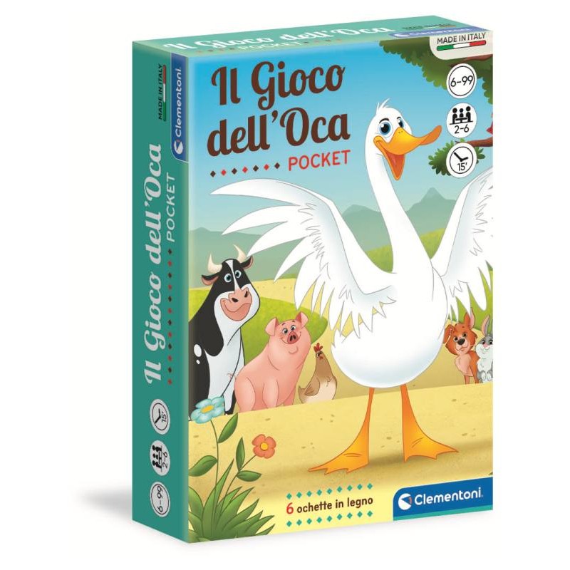 Clementoni 16295 - Il Gioco Dell'oca Pocket