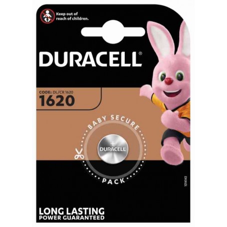 Duracell 1620 - Pila Bottone Duracell 1620 3V