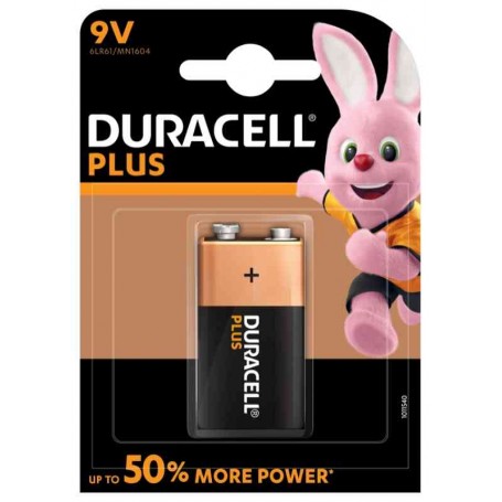 Duracell 492 - Blister Pila 9 Volt Transistor MN 1604