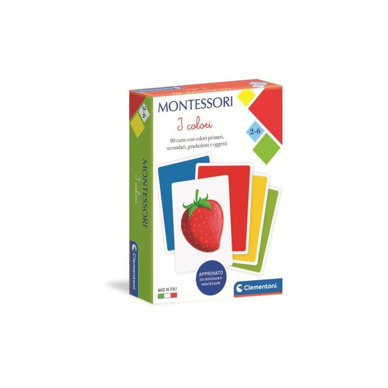 Clementoni 16333 - Montessori - I Colori