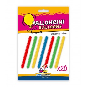 Rocca Fun Factory 74184 - Palloncini Modellabili Busta 20 pz