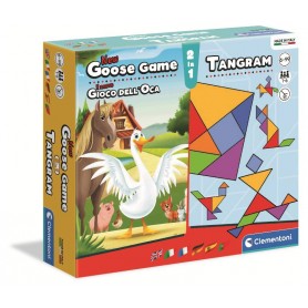 Clementoni 16301 - Gioco Dell'oca + Tangram