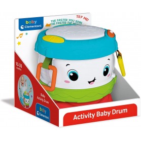 Clementoni 17409 - Baby Clementoni - Activity Baby Drum