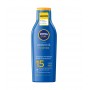 Nivea 85443 - Latte Solare Idratante SPF 15 Media 200 ml