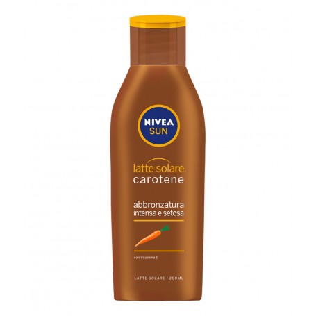 Nivea 85774 - Latte Solare Abbronzante Al Carotene 200 ml