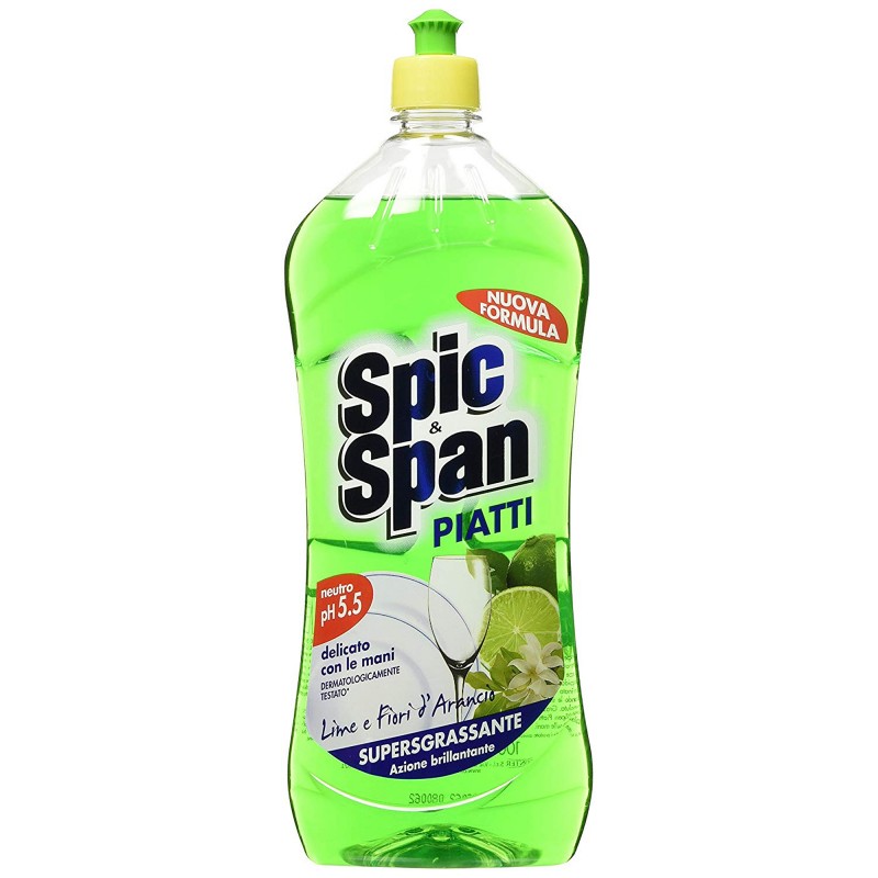Spic & Span 729 - Piatti Lime e Fiori d'Arancio 1000 ml