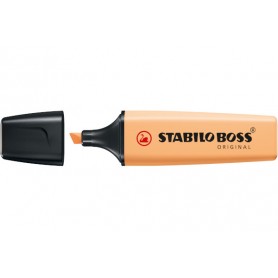 Stabilo 70125 - Evidenziatore Stabilo Boss Arancio Delicato Conf.10 pz