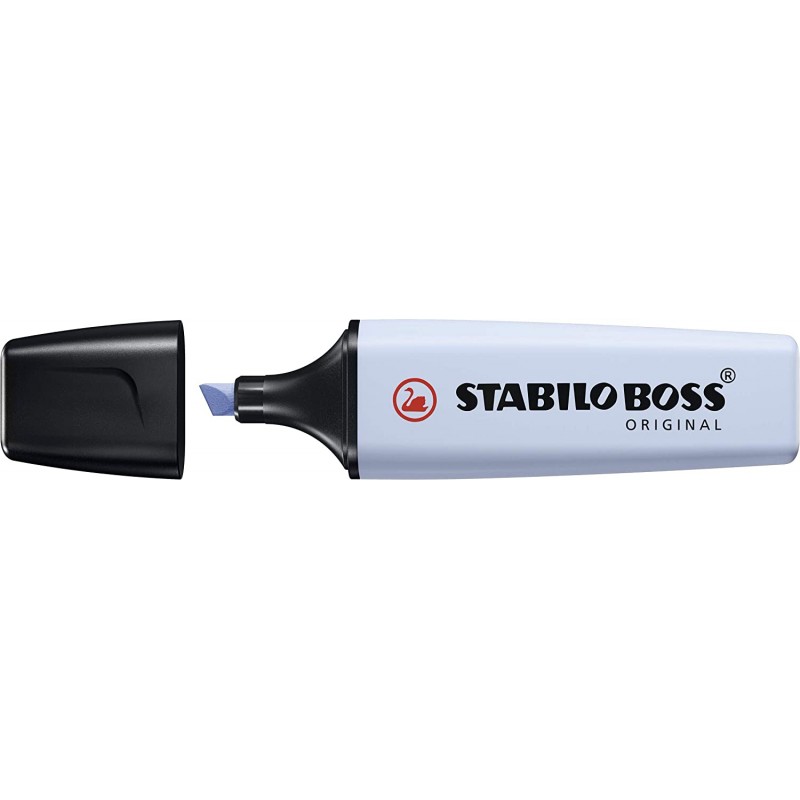 Stabilo 70111 - Evidenziatore Stabilo Boss Azzurro Ghiaccio Conf.10 pz