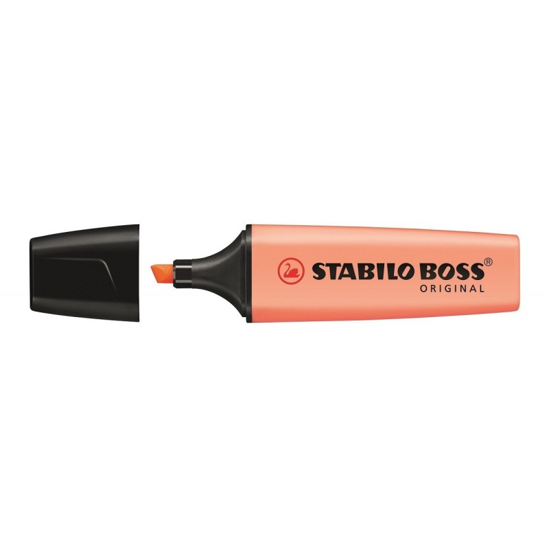 Stabilo 70126 - Evidenziatore Stabilo Boss Rosa Pesca Conf.10 pz