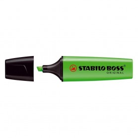 Stabilo 7033 - Evidenziatore Stabilo Boss Verde Conf.10 pz