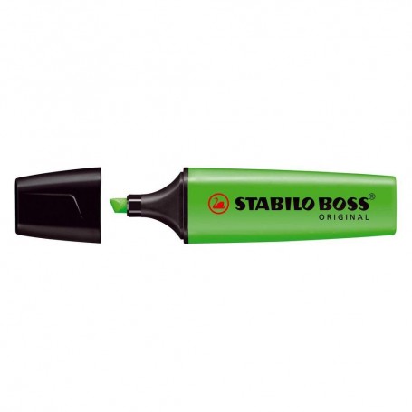 Stabilo 7033 - Evidenziatore Stabilo Boss Verde Conf.10 pz